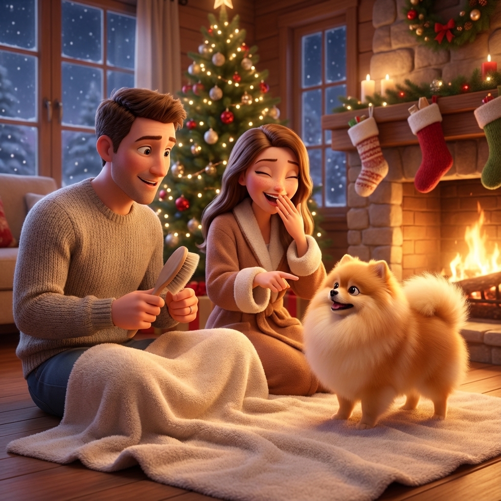 Eine kleine Weihnachtswolke