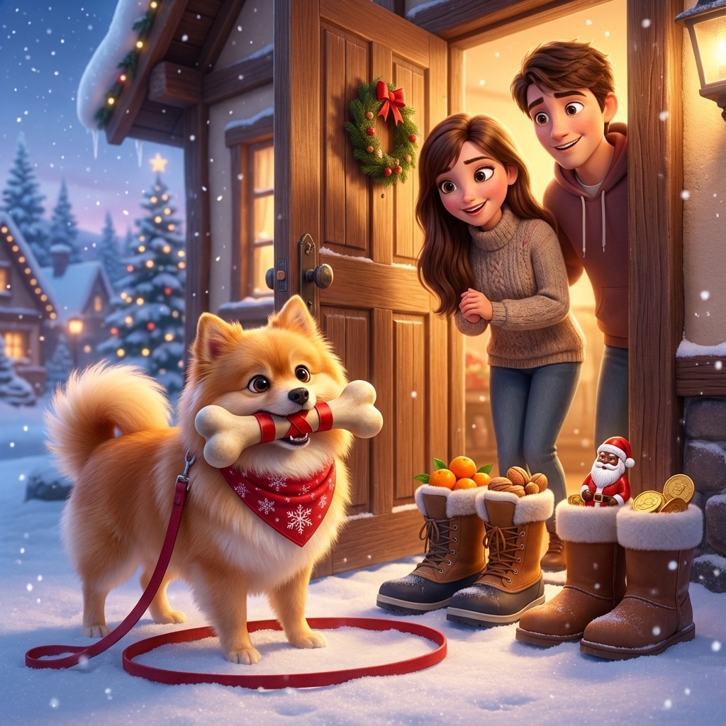 Ein geheimnisvoller Besuch und gefüllte Stiefel